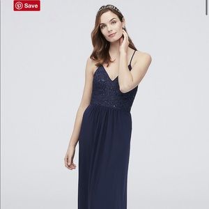 Navy Bridesmaid Dress